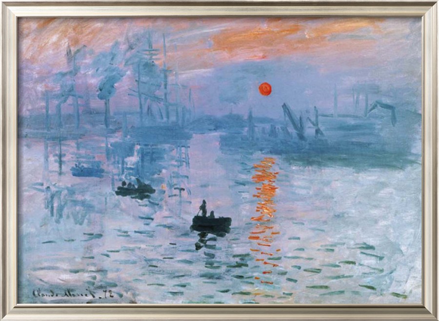 Impression Soleil Levant-Claude Monet Painting